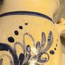 Vintage Cedar Swamp Stoneware Co Jack Boyko hand painted not signed ceramic pitcher. Image 7