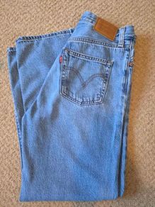 Levi Ribcage Straight Ankle Jeans - 26W