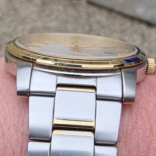 Seiko SGEH42P1 Sapphire Crystal Two-Tone Quartz