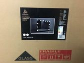 Landscape LED Mirror CCT, Black Free Standing or Wall Mountable