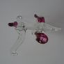 Glass dog ornament. Handblown glass figurine,Home decor,Gift Image 3