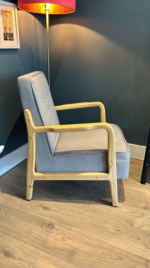 Grey Accent Chair
