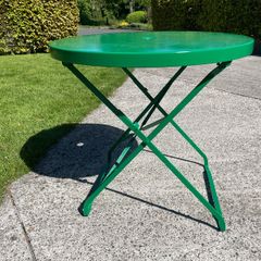 Vintage Metal Overton foldable garden table (chairs sold)