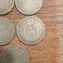 5X GeorV .500 halfcrowns. Image 4