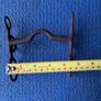 Antique hand wrought iron horse bridle mouth bit Image 2