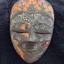 Indonesian Vintage Masks on light wood Image 7