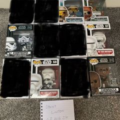 Star Wars funko pops for sale