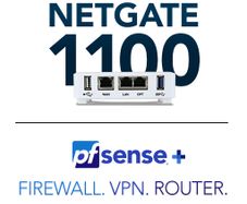 Netgate 1100 pfSense+ Security Gateway