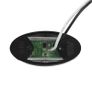 Clear Amber Yellow Red Truck Van Trailer Side Marker Clearance Light Oval Chrome 4 LED 12v 24v Image 5