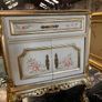 Pair of old hand painted lockers in good condition Image 3