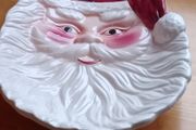 Beautiful Porcelain Santa Dish