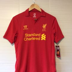 Liverpool Jersey. Brand New With Tags. Xtra Large Boys / Mens Size Small. Authentic Warrior Sports Home Jersey.
