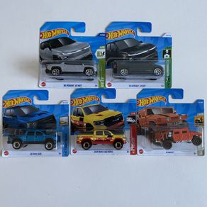 Silverado EV, Ram 1500 Rebel, Humvee - Hot wheels