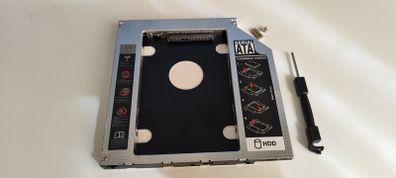 9.5 mm Hard Drive Caddy Tray 2.5 inch Universal SATA to SATA 2nd SSD HDD Hard Drive Caddy Tray Enclosures for laptop with Optical Drive slot