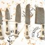 Set knives 5 pcs Damascus Handmade Image 2