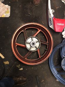 Honda Fireblade  rear wheel
