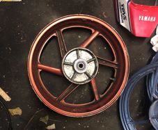 Honda Fireblade  rear wheel
