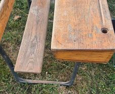 old school desk