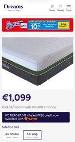 King size mattress