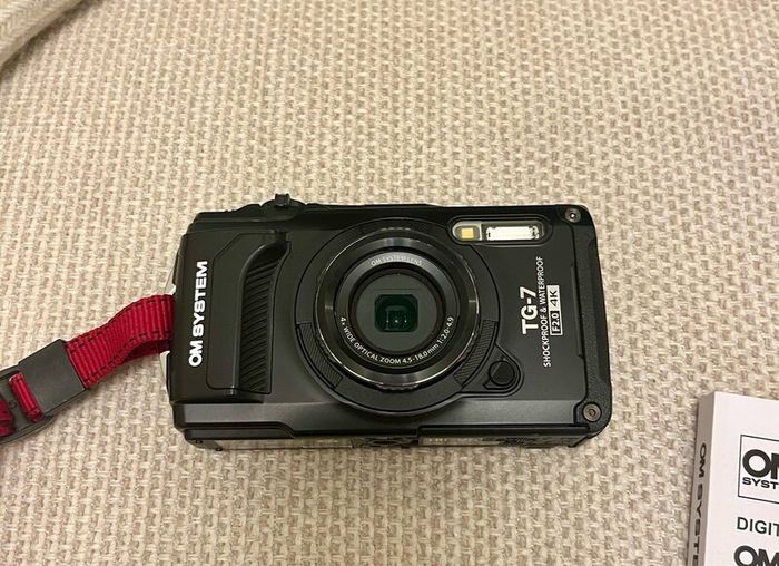 Olympus OM System Tough TG-7 Black compact camera