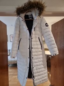 superdry longline puffer coat