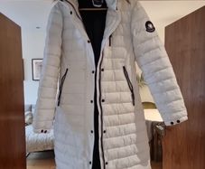 superdry longline puffer coat