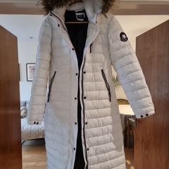 superdry longline puffer coat