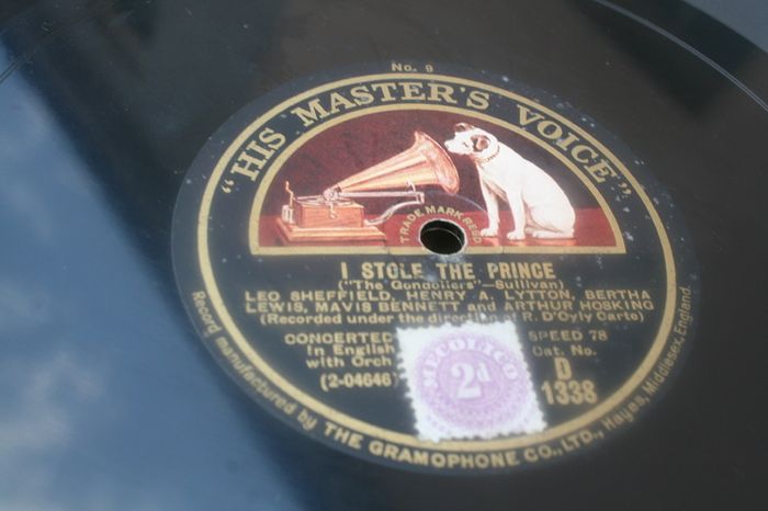 Antique Gramophone records