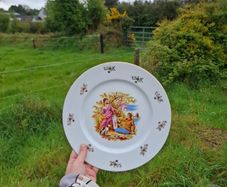 Limoges porcelain  plate postage possible