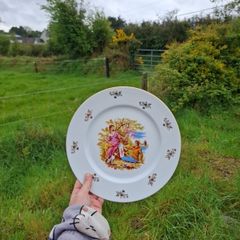 Limoges porcelain  plate postage possible
