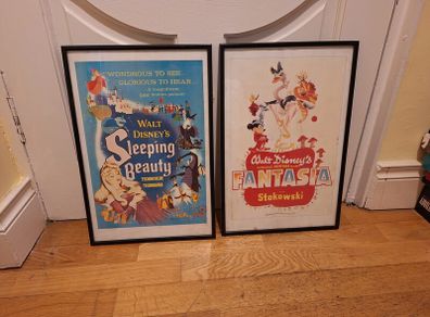Vintage Disney Pictures with original frames