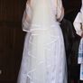 Beautiful Traditional Ukrainian Wedding Dress with Embroidery & Veil Image 3