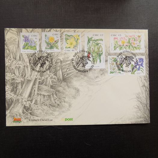 Ireland 2004.6th Definitive stamps.First Day Cover.Wild Flowers.