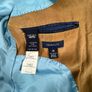 Gant Corduroy Blazer Jacket EU48 Medium Yellow Cord Chore 3 Button Lined Image 9