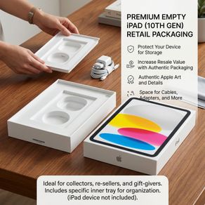 iPad 10th generation empty box