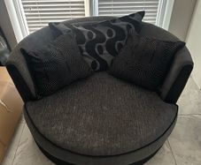 Large cuddle chair