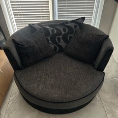 Large cuddle chair