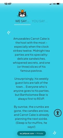 New JELLYCAT Amuseables Carrot Cake