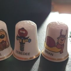 Collection of Bone China Thimbles