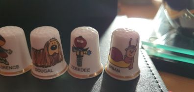 Collection of Bone China Thimbles