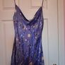 Purple sun moon stars slip dress Image 2