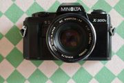 Minolta X-300s + Lens MC Rokkor 50mm f/1.7 - Serviced &amp; Ready to Use SLR Film Camera