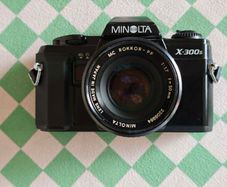 Minolta X-300s + Lens MC Rokkor 50mm f/1.7 - Serviced & Ready to Use SLR Film Camera