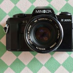 Minolta X-300s + Lens MC Rokkor 50mm f/1.7 - Serviced & Ready to Use SLR Film Camera