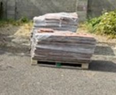 480 Condron flat roof tiles Free on two pallets in good condition