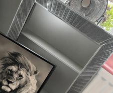 Large Glittered mirror