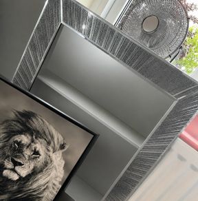 Large Glittered mirror