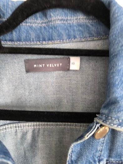 denim jacket mint velvet