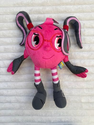 Pac-Man And The Ghostly Adventures Pinky Plush 2012 Namco approx. 13" Used Please see photos