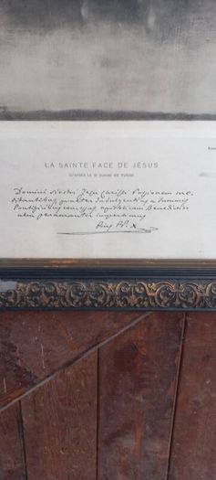 Antique plate print Religious Wall Picture Lord Jesus Christ in its orighinal condition from old church sale in France